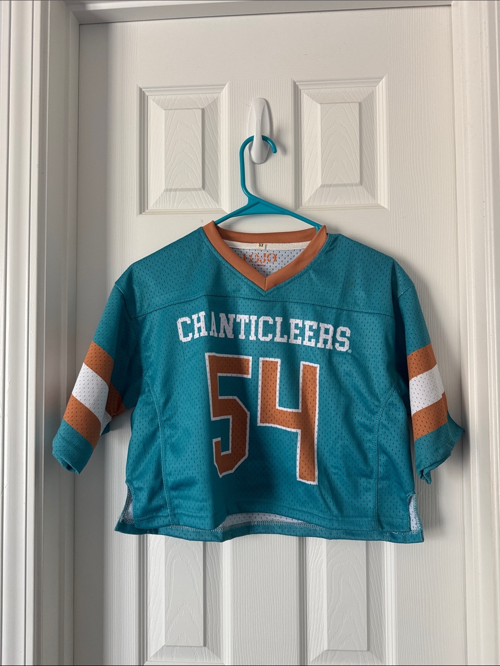 Coastal Carolina teal cropped jersey